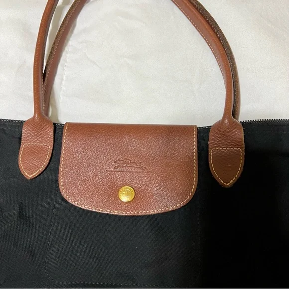 Longchamp Le Pliage Original Black Medium Tote Bag - Picture 3 of 15